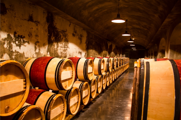 A barrel cellar